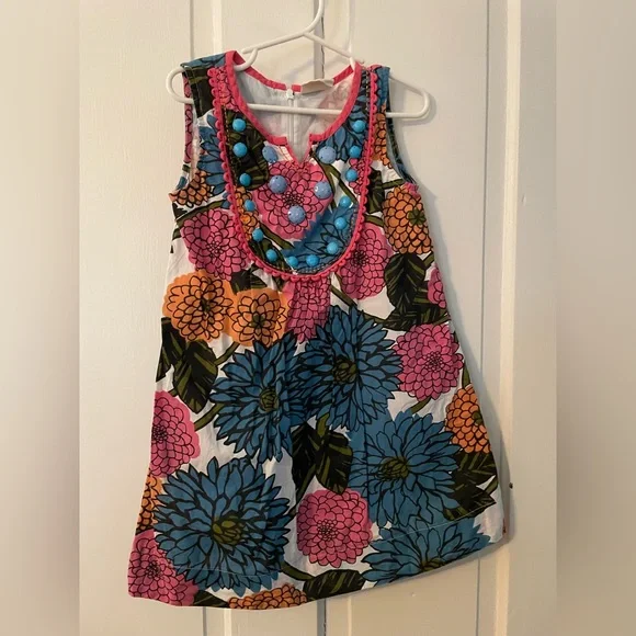 knee length dresses for ladies 6/7 mini boden floral girls Dress